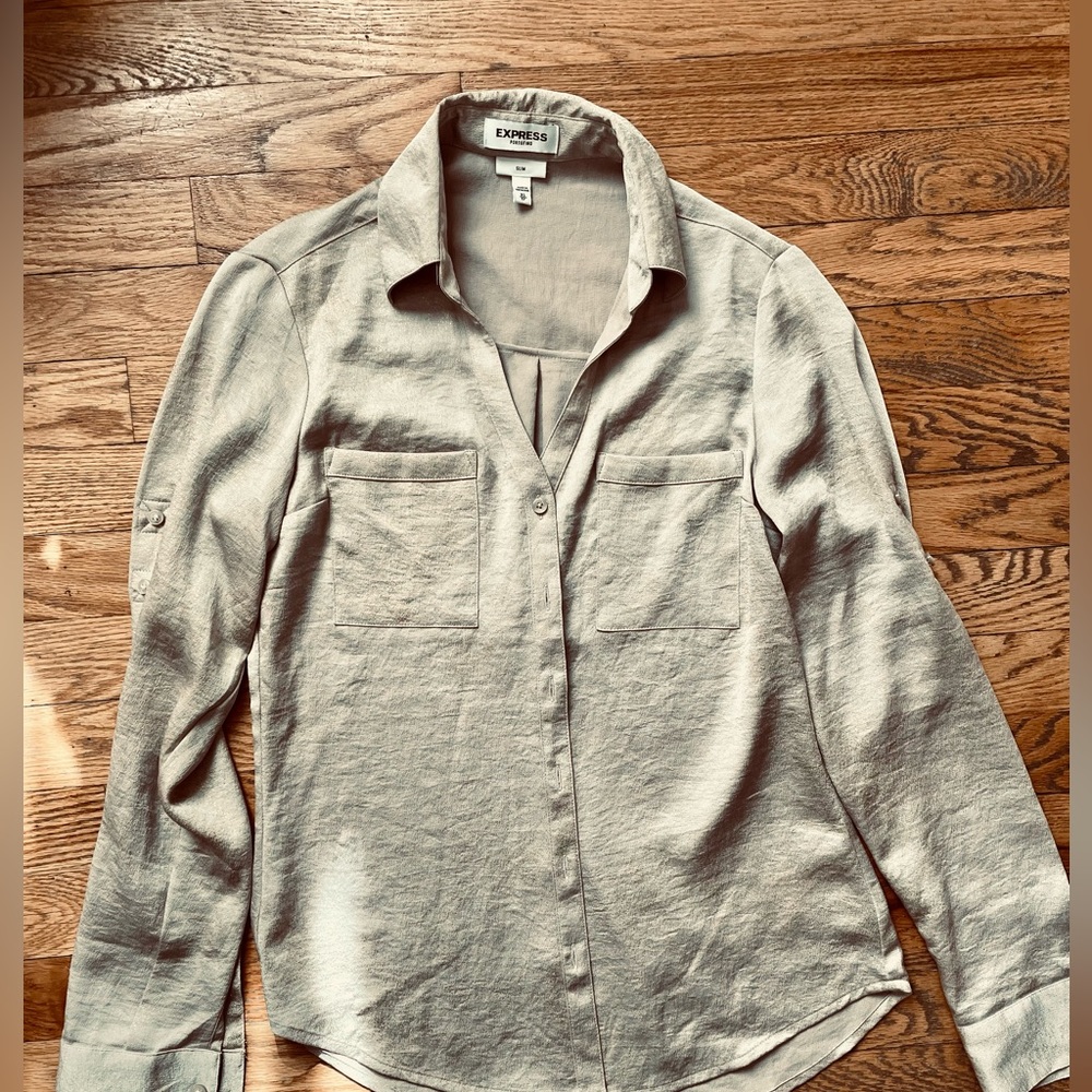 Express slim fit portofino shirt xs